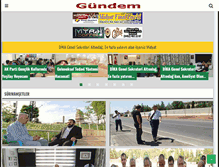 Tablet Screenshot of midyatgundem.com